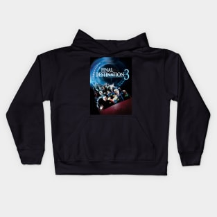 Final Destination 3 Movie Poster Kids Hoodie